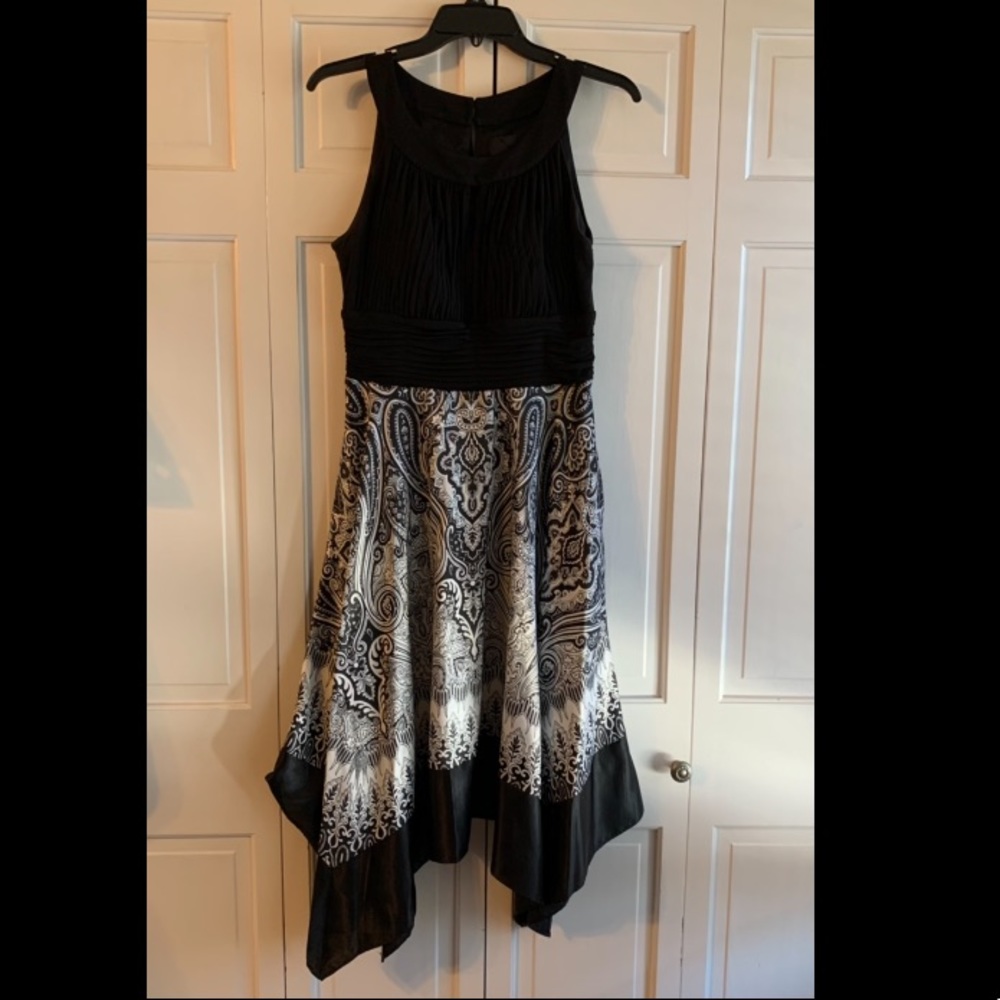 Black and White Dress